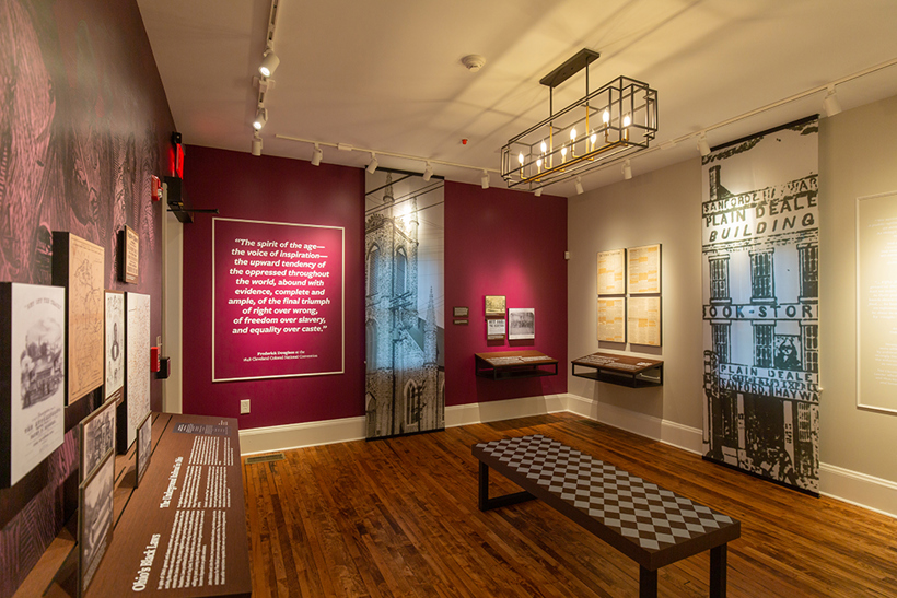 Inside of Cozad-Bates House Interpretive Center